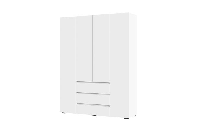 Изображение товара 4-створчатый шкаф Веста с ящиками, размеры 160x210x46 см, ЛДСП