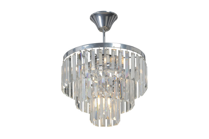 Люстра V5825-9/4PL 12 кв.м., 38x48x38 см, E14
