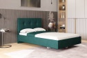 Кровать Каприз цвет зелёный 120х200 см