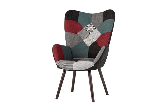 Изображение товара Стул Гранд 70х107х74 см с массивом дерева и рогожкой