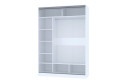 Шкаф-купе Home 160х229,5 см, белый, с одним зеркалом