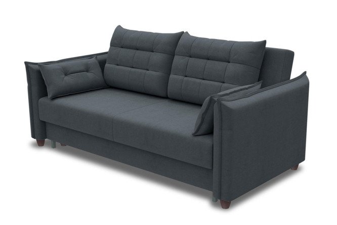 Изображение товара Диван-кровать Альфа с механизмом книжка, размеры 230х92х105 см, спальное 132х200 см