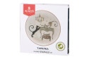 Тарелка закусочная AGNESS Парижские Коты Керамика, 21 см