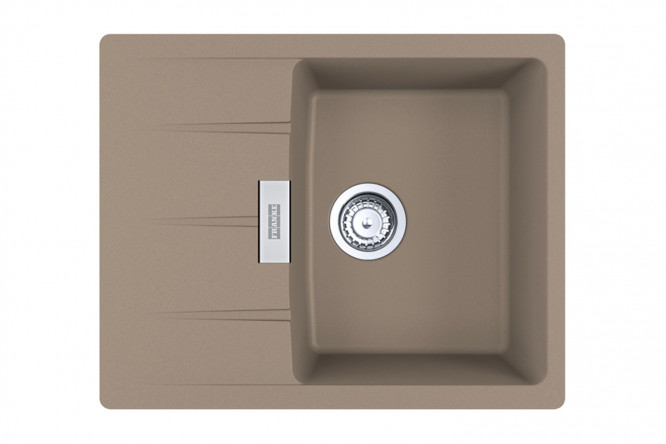 Изображение товара Мойка врезная с крылом FRANKE CNG 611/211-62 62х50х20 см