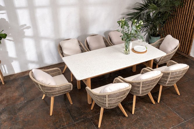 Изображение товара Обеденная группа из тика  Talara L