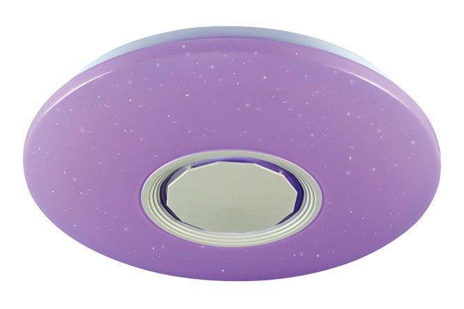 Светильник музыкальный AMBRELLA LIGHT Orbital 24 кв.м., 49.5x8.5x49.5 см, LED