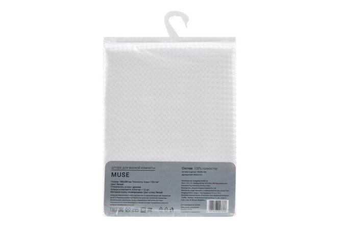 Штора для ванной комнаты MICASA Muse 180x200 см