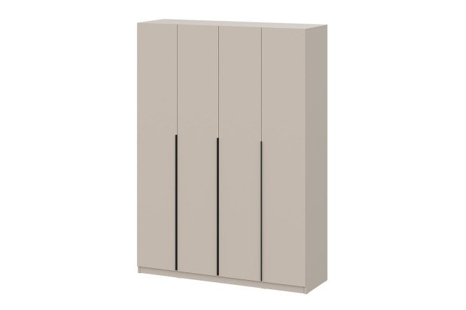 Изображение товара 4-дверный шкаф ШК 5 с полками и ящиками 160x222 см Меланж