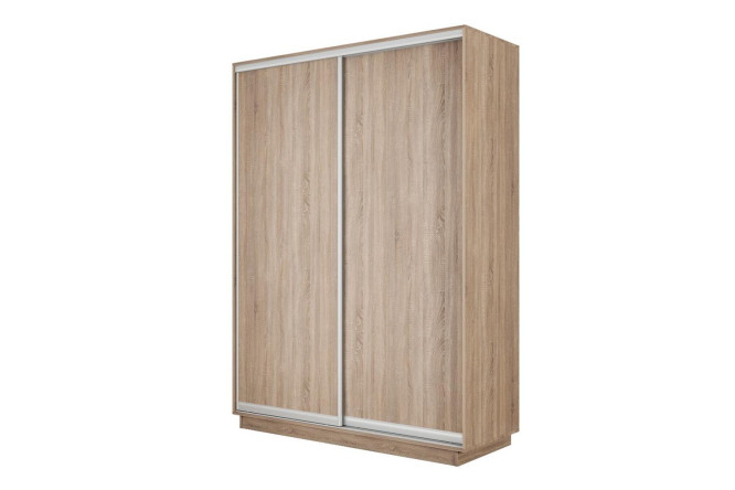 Изображение товара Шкаф-купе 2-дверный Slide-2 v.2 140x240x60 см Сонома/серебро