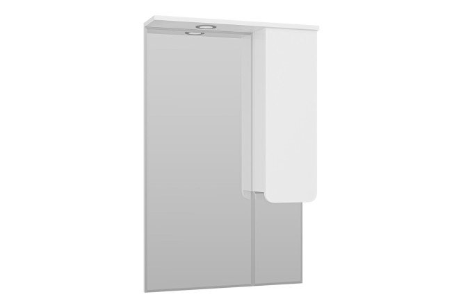 Изображение товара Зеркало-шкаф Чегет 65 П-Чег-02065-01П c LED-подсветкой 65х100х17 см, Правый