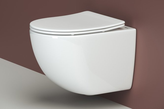 Унитаз подвесной CERAMICANOVA Forma Rimless 36.5х37х48.5 см