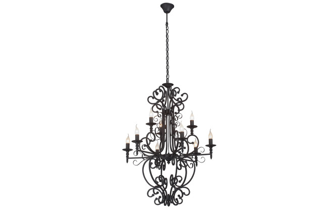 Изображение товара Люстра VITALUCE V1873-1/9 27 кв.м., 70х138х70 см, E14