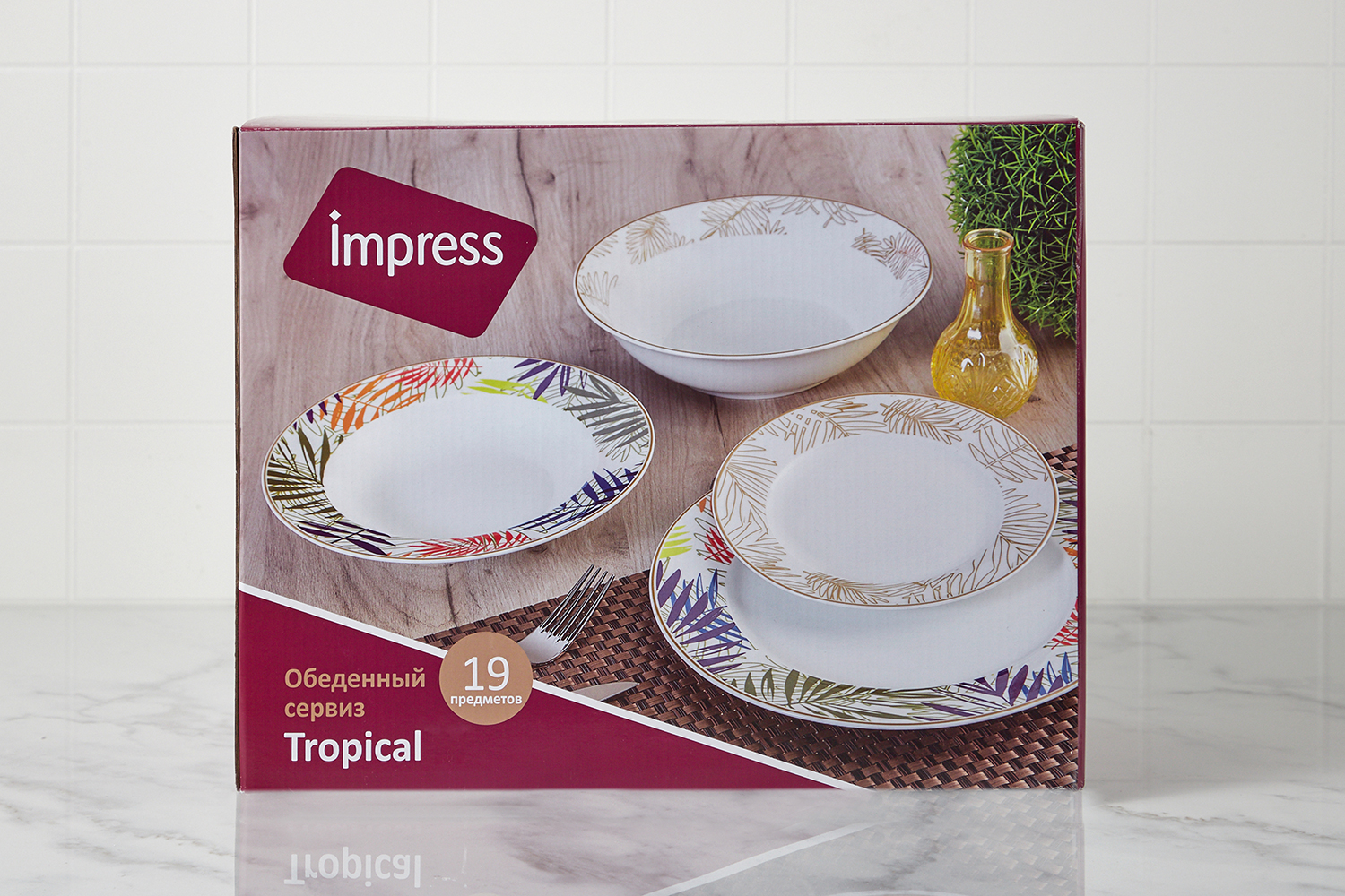 фото Обеденный сервиз на 6 персон tropical impress