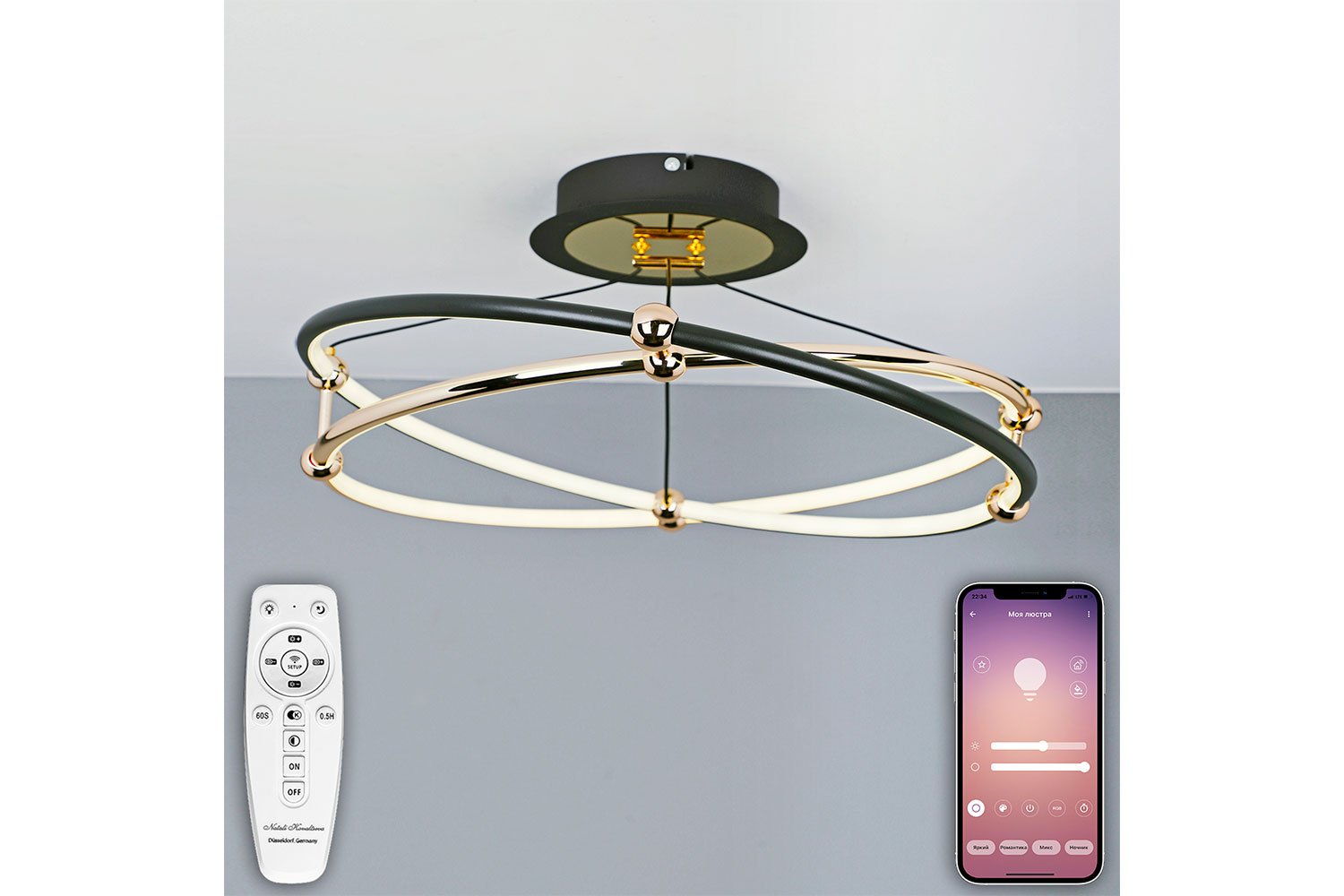 фото Светильник потолочный high-tech lamps natali kovaltseva