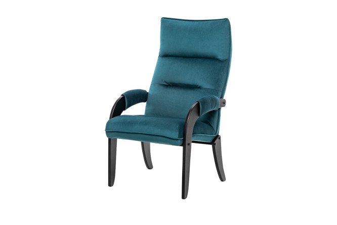 Изображение товара Уютное кресло Ирса с велюровой обивкой 62х110х83 см для дома и офиса