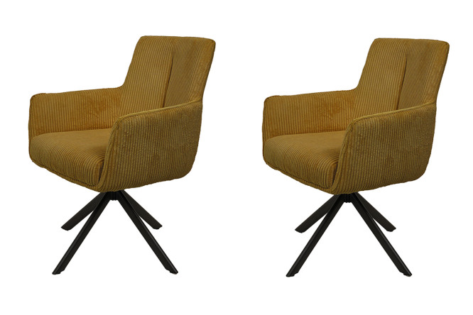 Изображение товара Комплект стульев Патрик с подлокотниками для кухни и офиса