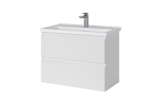 Изображение товара Тумба подвесная Sanstar Риана 80.5 см, цвет каркаса белый, фасада белый