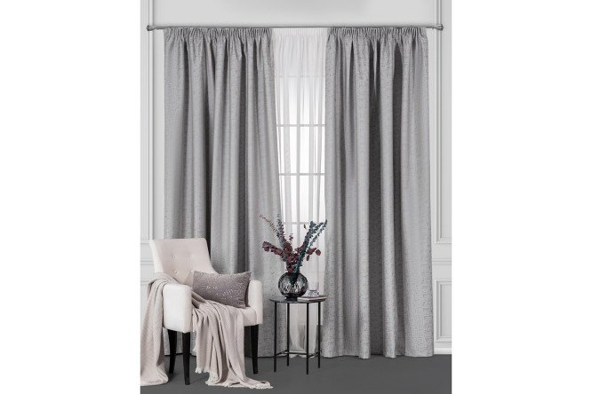 Изображение товара Комплект штор Кассель 200x270 см, 2 шт., цвет серый