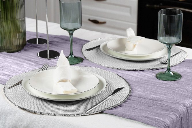 Набор салфеток сервировочных Mandarin decor Shine 36х0.5х36 см