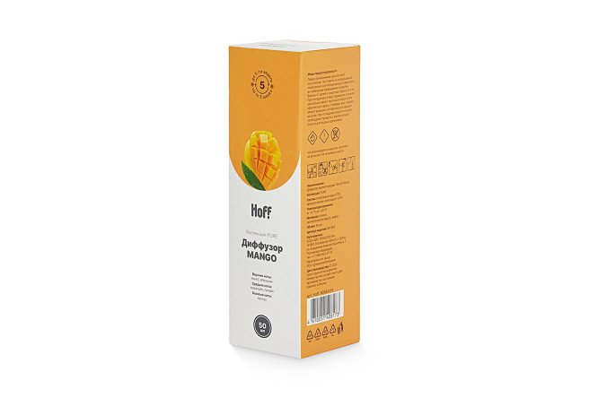 Изображение товара Диффузор HOFF Pure mango 50 мл Изображение товара Диффузор HOFF Pure mango 50 мл