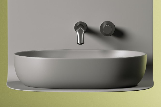 Умывальник накладной CERAMICANOVA Element CN6047MH 60х13.5х41.5 см