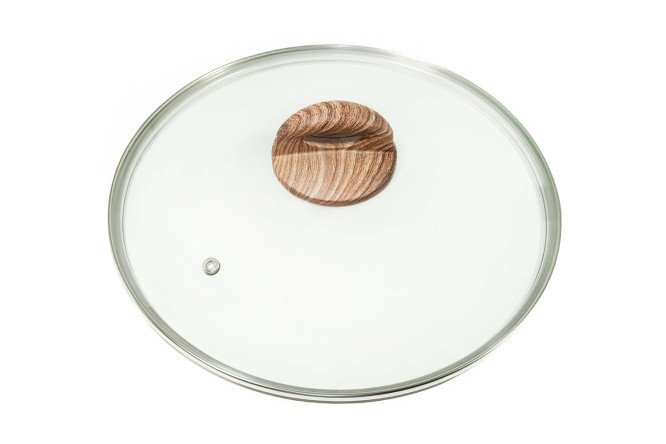 Изображение товара PANAIRO Wood 16 см стеклянная крышка