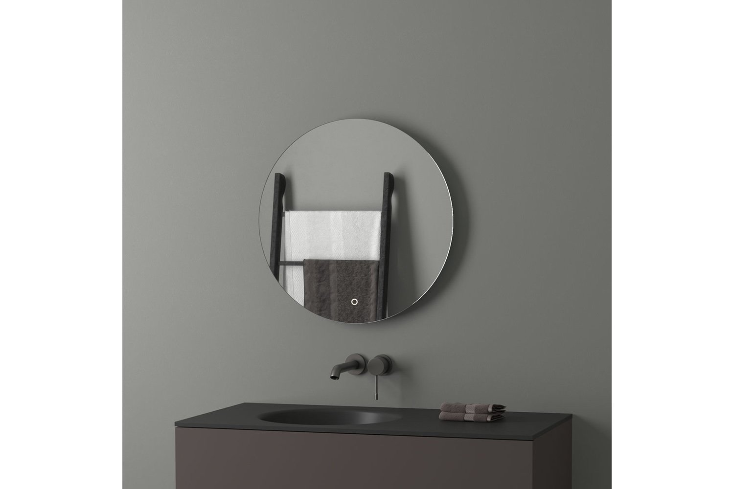 Зеркало настенное с LED-подсветкой EVOFORM Ledshine BY 2653 60х60 см