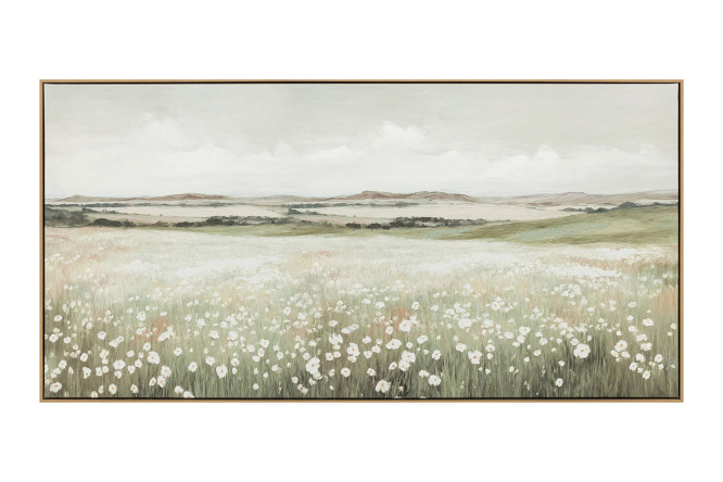 Изображение товара Репродукция в раме Поле 120х60 см