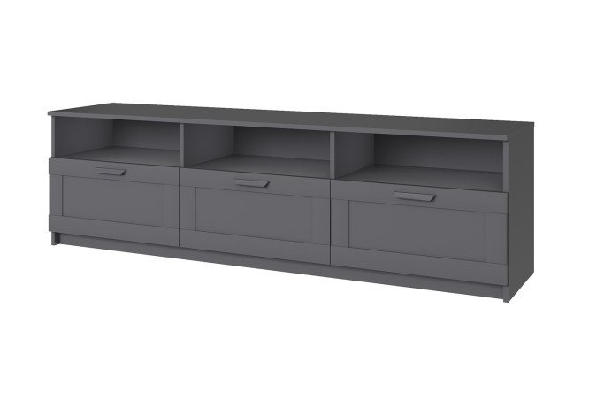 Изображение товара Тумба Скаген графитовая 179,6х52,6х42,2 см