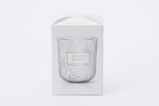 Изображение товара Свеча Мрамор в ассортименте 11 см
