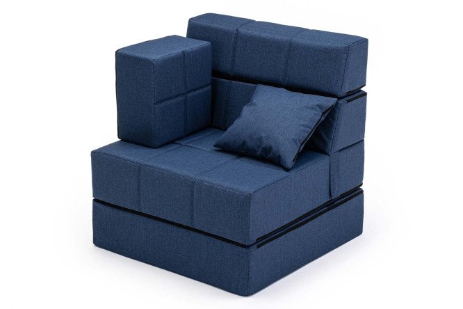 Изображение товара Кресло-трансформер Maxi-cubes с оксфордской обивкой и большим спальным местом