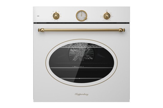Изображение товара Электрический духовой шкаф KUPPERSBERG Classic SR 610 W Bronze 59.5х59.5х56.3 см