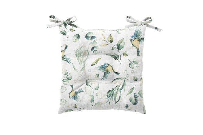 Изображение товара Подушка для стула Тиволи с тафтингом 40x40 см мультиколор