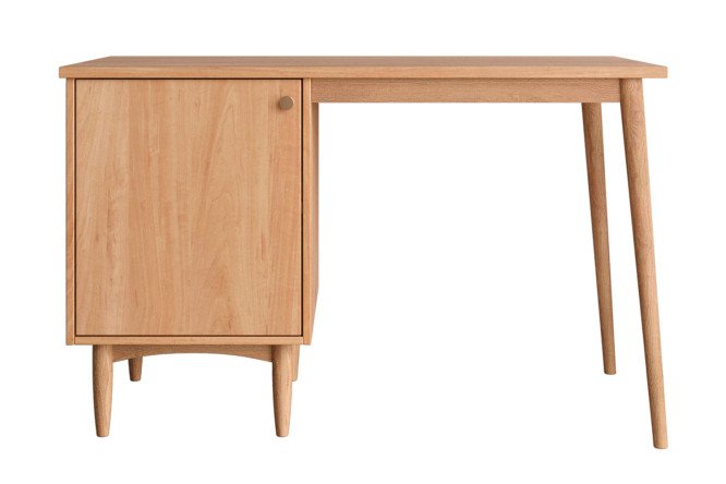 Изображение товара Стол рабочий Berber Solid с левой тумбой