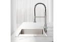 Мойка врезная с дозатором и крылом РМС MRK 6350L 63х50х18 см