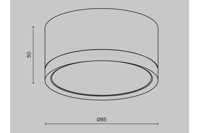 Фото 8 Светильник потолочный Ceiling & Wall Hoop 8.5x5x8.5 см, GX53
