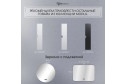 Тумба для ванной подвесная Modul 393020546 60 см, цвет каркаса белый матовый, фасада белый матовый