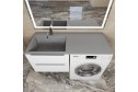 Раковина Cosmos Quartz RCosmos120LS Подвесная, 120х17.2х48 см