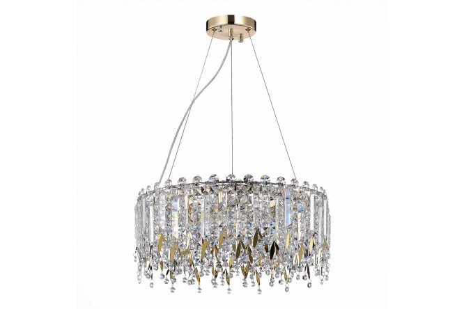 Изображение товара Люстра подвесная ST LUCE Desio 12 кв.м., 48.5х21.7х48.5 см, E14
