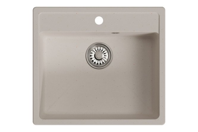 Изображение товара Мойка врезная MIXLINE ML-GM15 56х50х20 см из искусственного камня