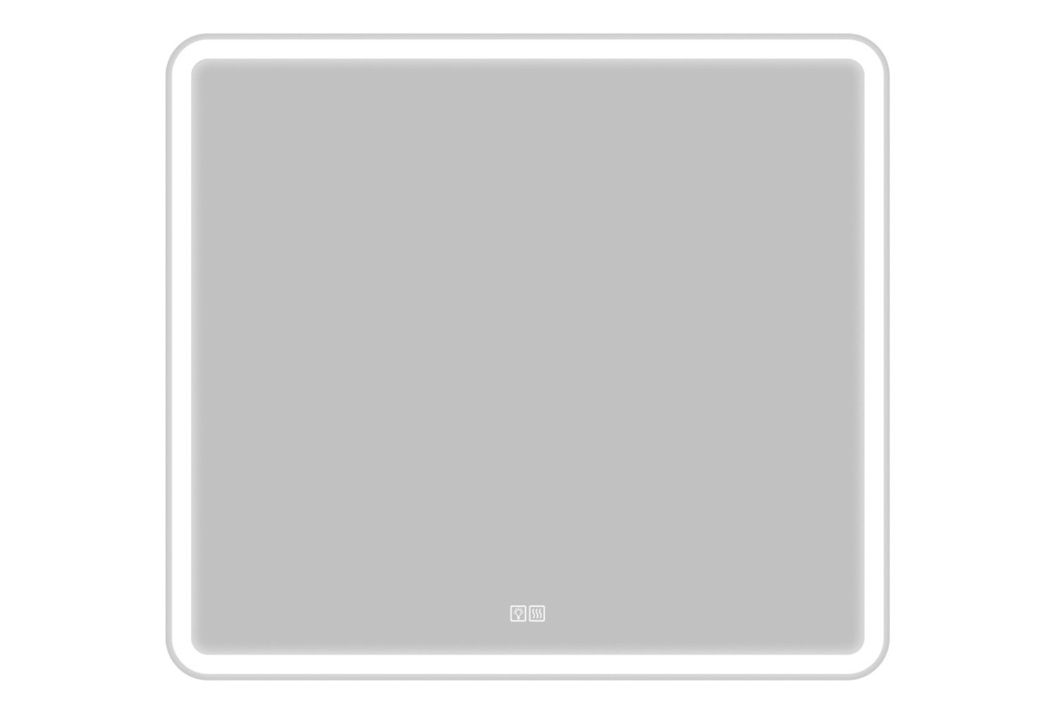 Зеркало с подсветкой BELBAGNO SPC-MAR-900-800-LED-TCH-WARM с подогревом 90х80 см