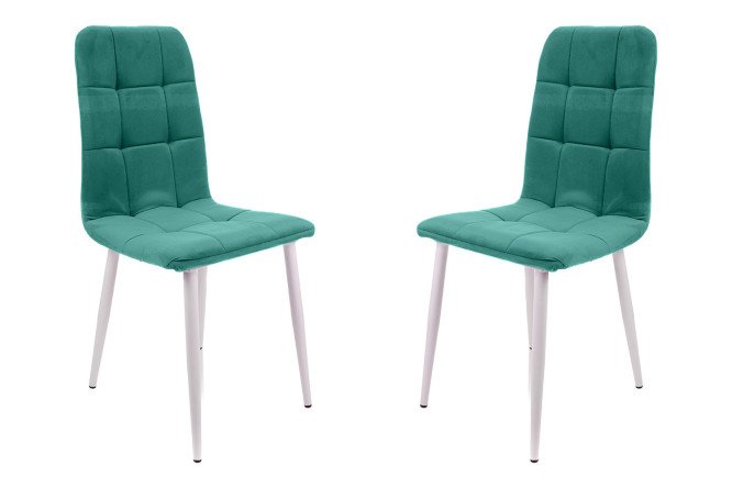 Изображение товара Комплект стульев Леон Классика 43х86х41 см вельвет сталь