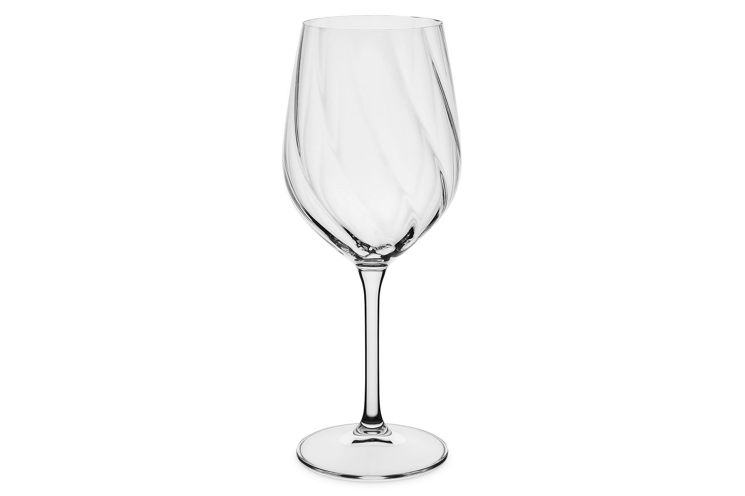 Набор бокалов для белого вина CRYSTAL BOHEMIA Crex optic 480 мл, 2 шт., Стекло