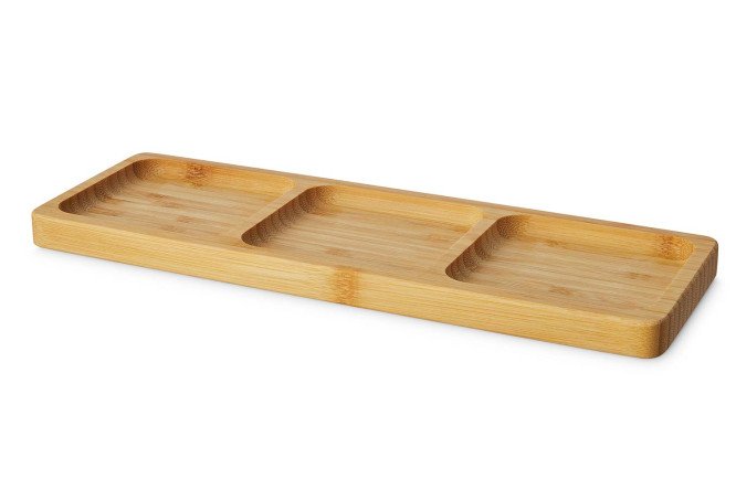 Изображение товара Менажница HOFF Bamboo 3-секционная