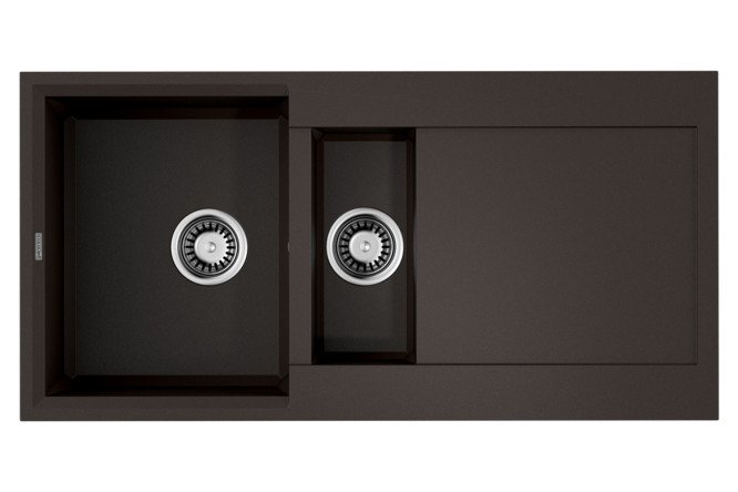 Изображение товара Мойка врезная с крылом OMOIKIRI Sakaime 100-2-ES 100х50 см