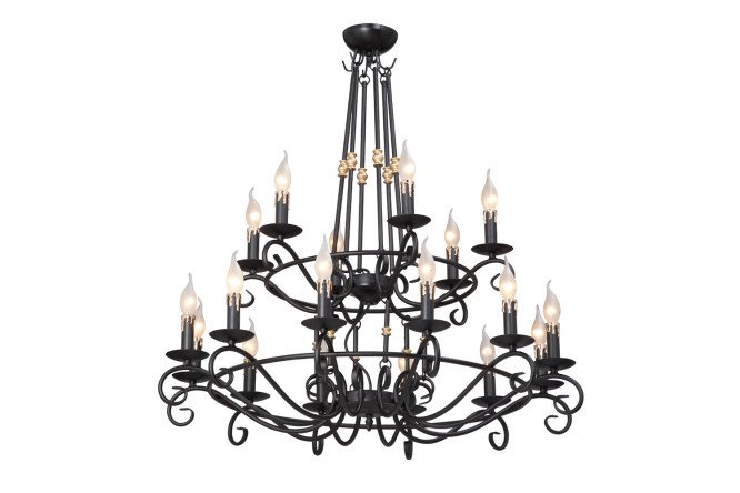 Изображение товара Люстра VITALUCE V1039/12+6 54 кв.м. E14 современная подвесная стильная стиль освещения