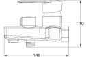 Смеситель для ванны РМС PL6 009E