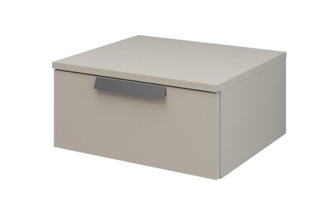 Изображение товара Тумба прикроватная Аделия из ЛДСП кашемирового цвета размеры 45,2х21,2х40,1 см