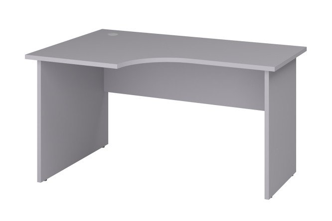 Изображение товара Письменный стол Этюд левый 140х75х90 см современный дизайн серый