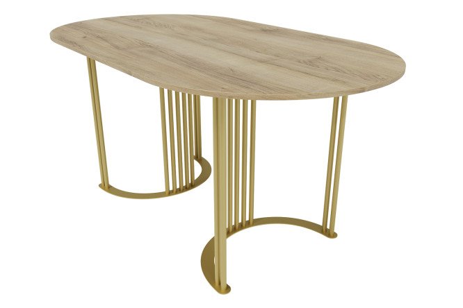 Стол GENGLASS Violur 160х75х80 см